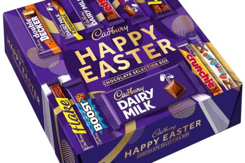 WIN 2 X CADBURY "HAPPY EASTER" CHOCOLATE SELECTION BOX-AUTO WIN 13/03