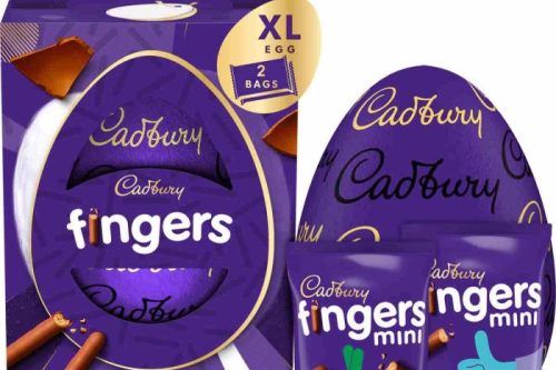 CADBURYS DAIM & CADBURY DAIRY MILK FINGERS EASTER EGG-AUTO WIN 12/03