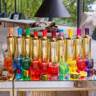 AU VODKA FLAVOUR COLLECTION - 10 BOTTLE-AUTO WIN 05/03