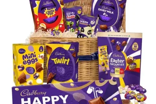 CADBURY ULTIMATE EASTER EGG CHOCOLATE BASKET 27/03