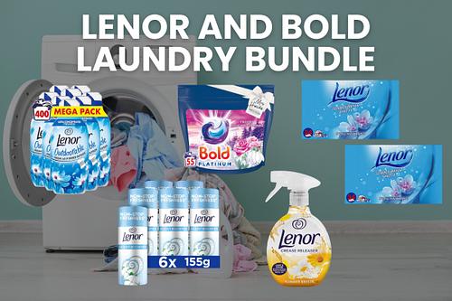 Lenor and Bold Laundry Bundle-AUTO WIN  05/05