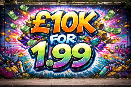 £10K FOR 1.99-08/04