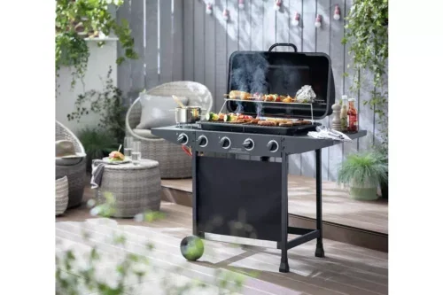 4 Burner With Side Burner Gas BBQ-AUTO WIN 15/04