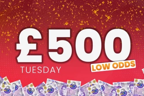 WIN £500 CASH LOW ODDS -AUTO WIN 07/04