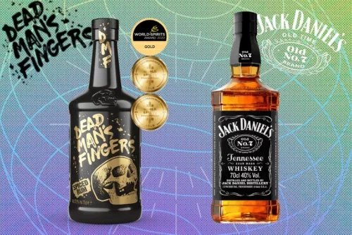 JACK DANIEL’S TENNESSEE WHISKEY, 1L AND DEAD MAN’S FINGERS SPICED RUM, 70CL -AUTO WIN 16/04