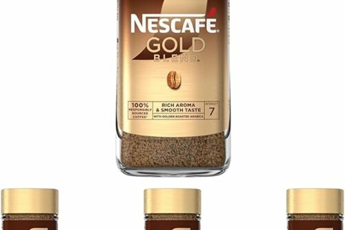 NESCAFÉ Gold Blend Signature Instant Coffee, Premium Instant Coffee, Rich Aroma and Smooth Taste, 190g (Pack of 4)-AUTO WIN 06/04