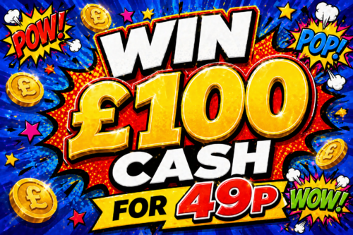 WIN £100 CASH FOR 49P-AUTO WIN 04/05