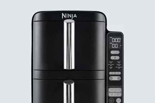 Ninja SL300UK Double Stack 2-Drawer Air Fryer, 7.6L, Black-AUTO WIN 13/04