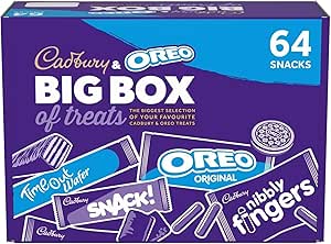 Cadbury & OREO Big Box of Treats, 64 Assorted Chocolates and Snacks,-AUTO WIN 13/04