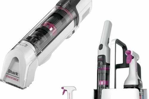 Shark StainForce HX100UKT Cordless Stain-Destroying Spot Cleaner, White-AUTO WIN 08/04