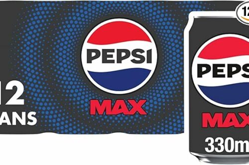 4 X Pepsi Max Cans, 12 x 330ml-AUTO WIN 10/04