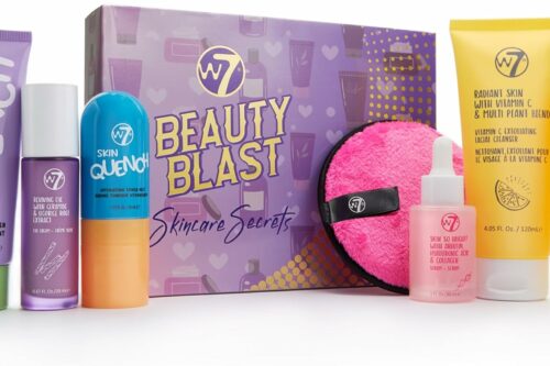 W7 Beauty Blast Skincare Secrets Gift Set - Complete Full Size Skincare Routine-AUTO WIN 13/04