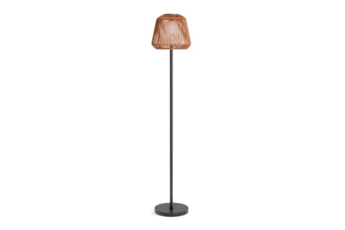 Habitat Solar Rattan Floor Lamp-AUTO WIN 16/04