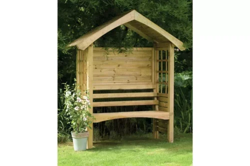 Forest Garden Cadiz 2 Seater Wooden Arbour-AUTO WIN 04/05