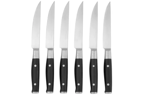 Ninja 6 Piece Steak Knife Set- Black-AUTO WIN 03/05