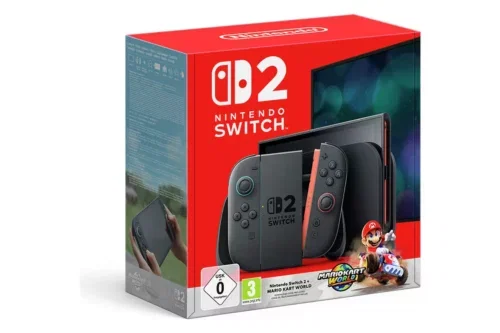 NINTENDO SWITCH 2 AND MARIO KART WORLD CONSOLE BUNDLE- 08/04