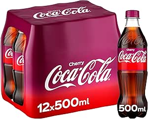 Coca Cola Classic Cherry 500 ml (Pack of 12)-AUTO WIN 10/04