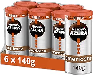 NESCAFÉ Azera Americano Instant Coffee 140g (Pack of 6)-AUTO WIN 18/03