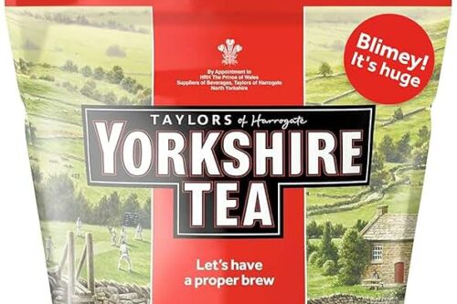 Yorkshire Tea, Total 1040 Tea Bags, (Pack of 3.25 kg)-AUTO WIN 25/03