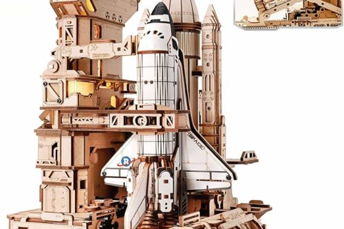 3D Wooden Puzzle Space Shuttle Model Kits For Adults-AUTO WIN 12/04