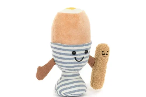 JELLYCAT AMUSEABLES EGGETHA EGG & LANCE SOLDIER-AUTO WIN 14/04