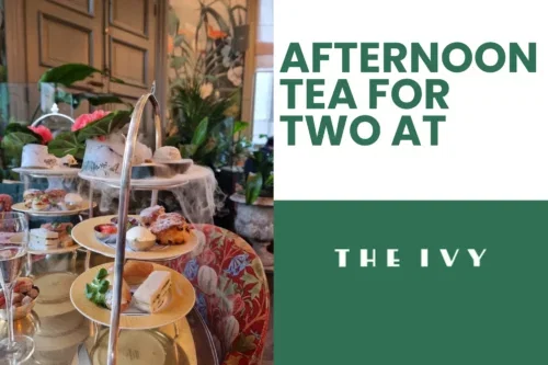 AFTERNOON TEA FOR TWO AT THE IVY-AUTO WIN 04/05