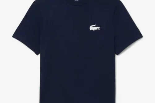 Lacost Lounge Crocodile Print Short Sleeve T-Shirt-AUTO WIN 06/05