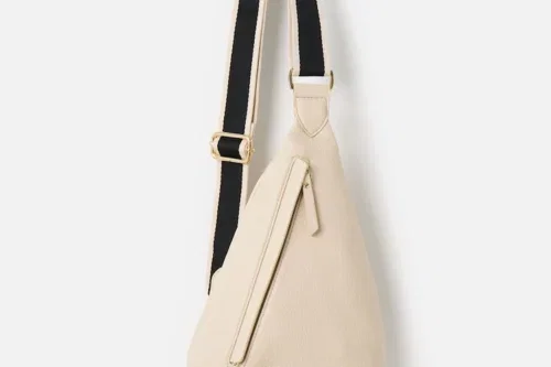 Oliver Bonas Cream Brooke Cream Cross-Body Belt Bag-AUTO WIN 29/04