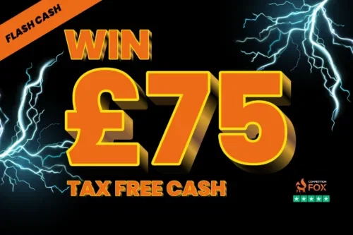 WIN £75 CASH-AUTO WIN 25/04