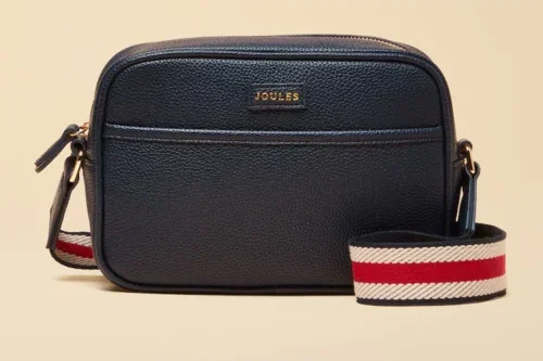 Joules Trent Navy Cross Body Bag with Adjustable Thick Strap-AUTO WIN 15/04