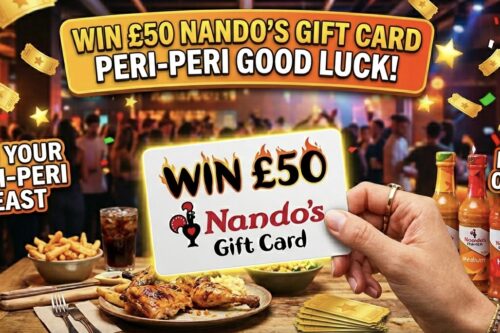 £50 NANDOS VOUCHER-AUTO WIN 18/04