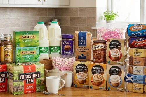 HOT DRINKS & BISCUIT BUNDLE-AUTO WIN 18/04