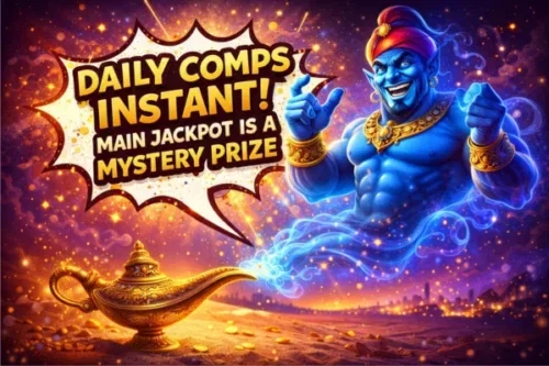 DAILY COMPS INSTANT! MAIN JACKPOT MYSTERY PRIZE – AUTO WIN 21/04
