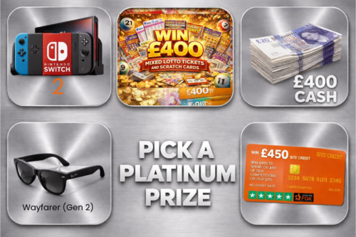 PICK A PLATINUM PRIZE-AUTO-WIN 08/04
