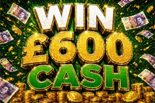 WIN £600 CASH- 25/04-AUTO WIN