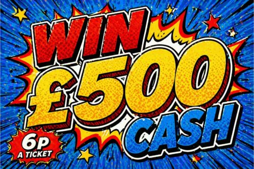 WIN £500 CASH FOR 6P-27/04 -AUTO WIN