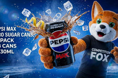 PEPSI MAX ZERO SUGAR CANS, 330ML, 24 PACK (48 CANS X 330ML)-AUTO WIN 15/04