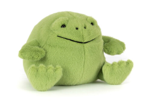 Jellycat Ricky Rain Frog Smiling-AUTO WIN 12/04