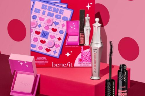 Benefit Benebingo Mascara, Brow and Limited Edition Blush Makeup Gift Set-AUTO WIN 09/05
