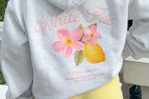 White Fox Verano Sixteen Valeria Oversized Hoodie Grey Marle-AUTO WIN 25/04