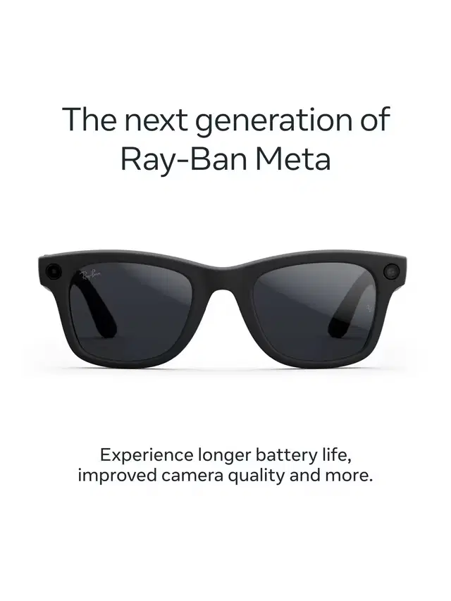 Meta Ray-Ban Meta Wayfarer (Gen 2) Glasses,- AUTO WIN 03/06