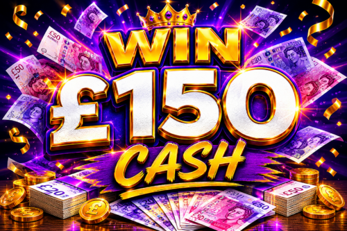 WIN £150 CASH -AUTO WIN 02/06
