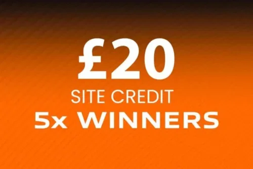 MORNING AUTO WIN – **5 WINNERS** WIN £20 SITE CREDIT – 16/05
