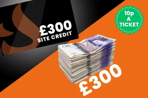 £300 CASH + £300 SITE CREDIT FOR ONLY 10P!-AUTO WIN 11/05