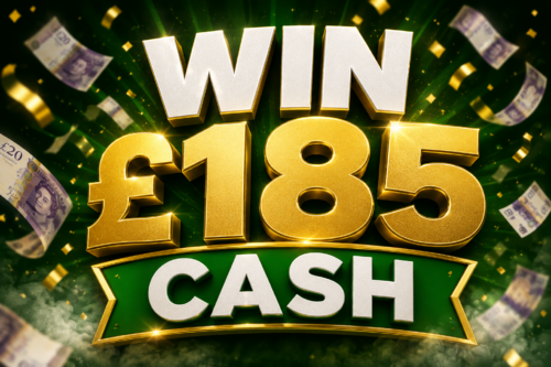WIN £185 CASH -AUTO WIN 05/06