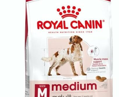 Royal Canin Dog Food - Medium Adult - Dry Kibble for Medium Size Breed Dogs (11-25KG) - Science Diet - Tailored Nutrition - 3kg-AUTO WIN 02/05