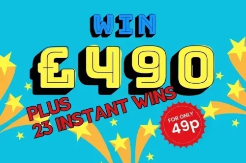 £490 CASH FOR 49P & 23 INSTANT WINS-14/05 -AUTO WIN