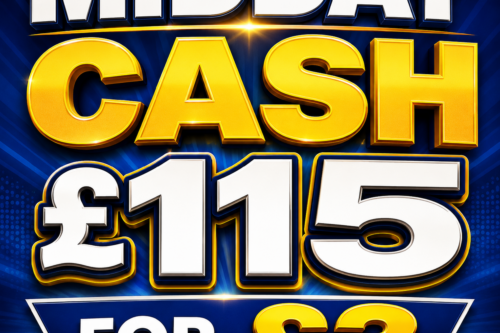 MIDDAY £115 CASH AUTO WIN 17/05