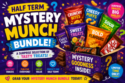 Half Term Mystery Munch Bundle-AUTO WIN 26/05