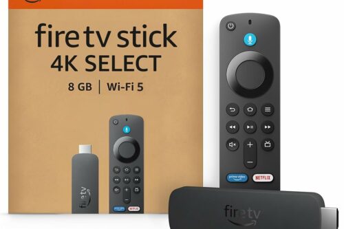 Amazon Fire TV Stick 4K Select (newest gen), start streaming in 4K, hundreds of thousands of films and TV episodes, and free & live TV AUTO-WIN 15/05